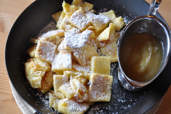 Köstlicher, österreichischer Kaiserschmarrn in der FlachauAlm