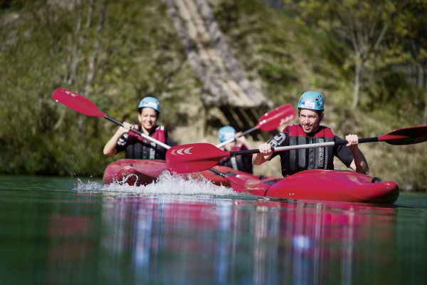 Kajak fahren im Salzburger Land ©TVB Flachau